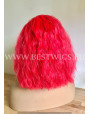 Synthetic lace front wig Curly Framboise hair EXTRA VOLUME