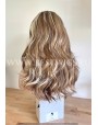 Machine Made Synthetic Wavy Omber Wig