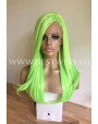 Synthetic lace front wig Stright long hair / Spring Lime