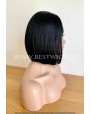 Synthetic Wig With Bangs Crazy Horse
