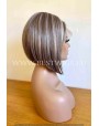 Grey Shade Synthetic Lace Wig
