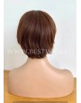 Short Brown Human Hair Wig – Lace Front Signature Hair Cut