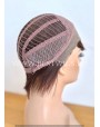 Short Brown Human Hair Wig – Lace Front Signature Hair Cut