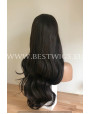 Synthetic wig Stright long hair with bangs