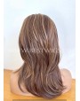 Synthetic Lace Front Chestnut Wig