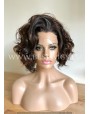 Dark Choco Synthetic Lace Front Wig Beach Waves
