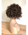 Synthetic lace front wig Wavy Choco short hair / Double volume