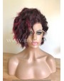 Curly Excellence Noir Framboise Synthetic Lace Front Wig