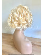 Synthetic lace front wig Wavy short hair Gold Blonde