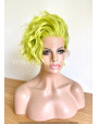 Pear Green Lace Front Short Wig