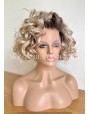 Rooted Pearl Synthetic Lace Front Wig Beach Waves