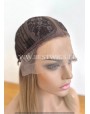 Rooted Synthetic Lace Front Wig Middle Part