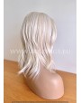 Blonde Wavy Synthetic Lace Front Wig Middle Part