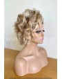 Toffee Rooted Blonde Wavy Synthetic Lace Front Wig