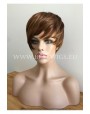 Synthetic Machine-made wig short omber hair