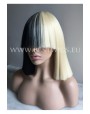 Synthetic Machine made wig SIA style