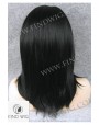 Synthetic laсe front wig Stright brown medium hair
