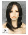 Synthetic lase front wig Stright brown medium hair