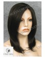 Synthetic lase front wig Stright brown medium hair