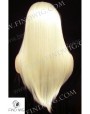 Synthetic lace front wig Stright blond long hair
