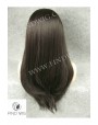 Synthetic lace front wig Stright brown long hair
