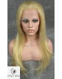 Synthetic lace front wig Stright blond long hair