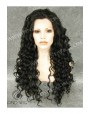 Synthetic lace front wig Curly brown mixed long hair - Cher style